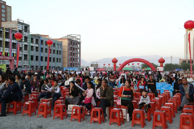 甘肅加盟商活動現場人山人海